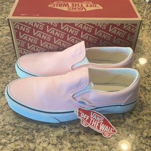 NWT VANS classic slip-ons. W 9, M 7.5